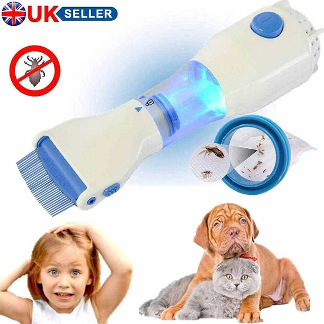 Lice Zapper Electric Electronic Head Kids Nit Comb Kills Headlice UK