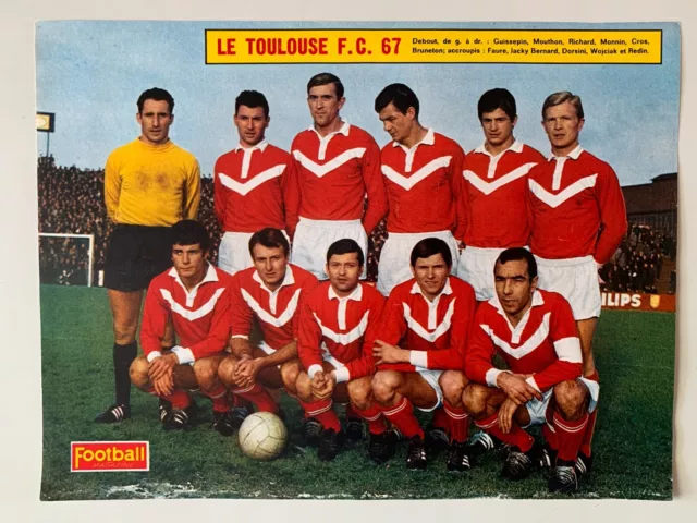 Photo Football Magazine - Saison 1967 - Toulouse Fc