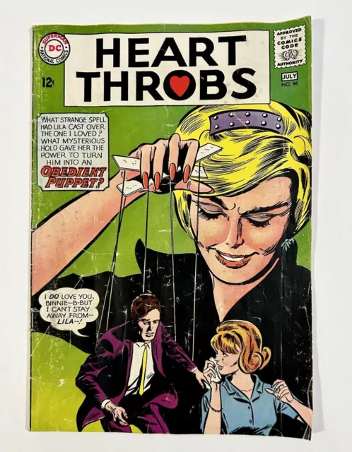 Heart Throbs #96 DC Comics Silver Age Romance 1965