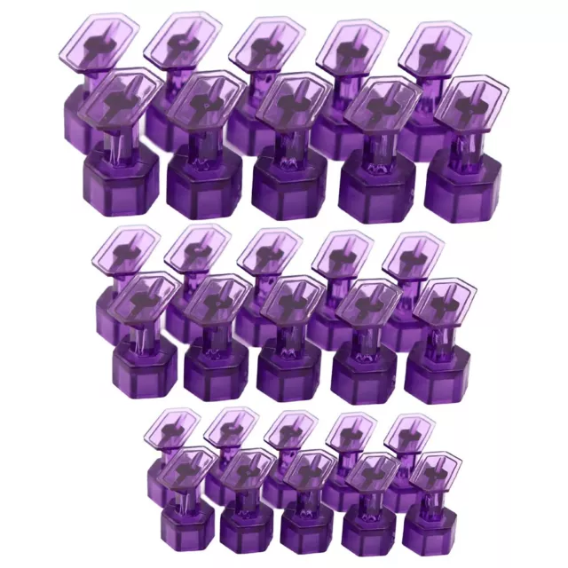 Effective and Efficient Glue Pulling Tabs Kit with 10 Pcs Purple Puller Tabs