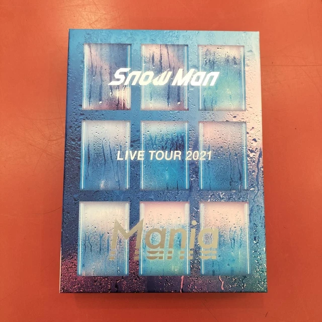 MENT SNOW MAN LIVE TOUR 2021 MANIA JWXD63807 Used £46.37 - PicClick UK