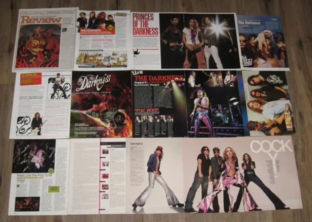 The Darkness original FULL PAGED magazine clippings pages PHOTO article