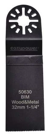 Eazypower 50630 Oscillating Metal Blade,Bi-Metal,1-1/4In