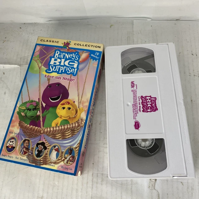 Vintage Vhs Barney Barneys Big Surprise Vhs 1998 13 81 Picclick Uk Vintage Vhs Barney Barneys Big Surprise Vhs 1998 13 81 Picclick Uk