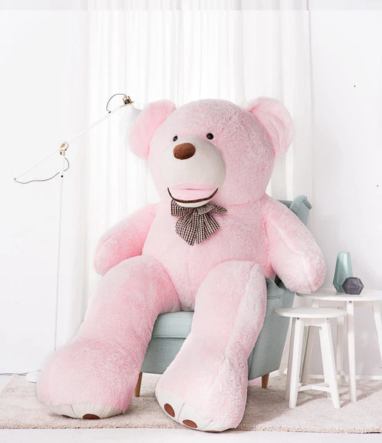 Doudou Ours Xxl Peluche Ours Peluche Amigo 190 Rose