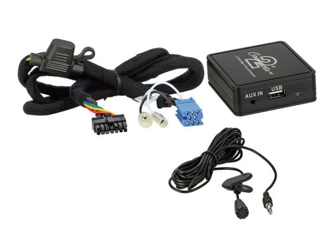 Interface Bluetooth AD2P compatible avec Peugeot ap02 - Mini-ISO CDO Clarion RD3