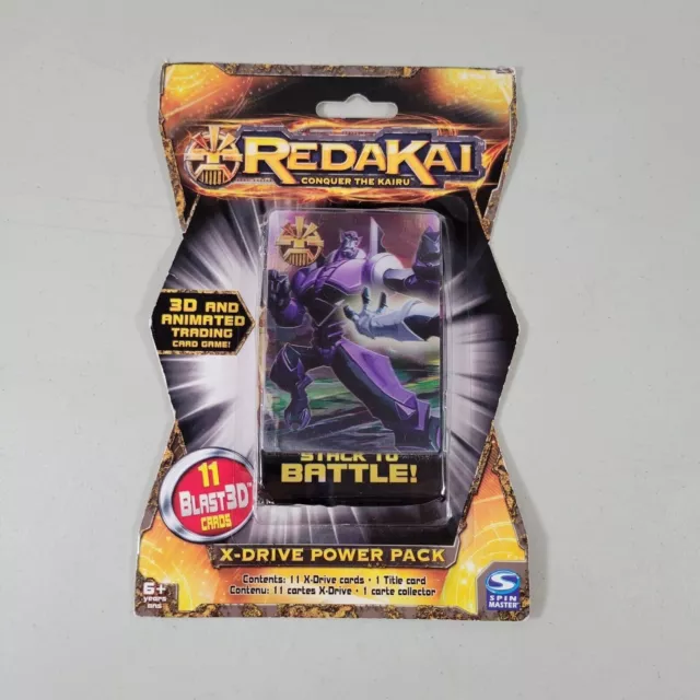 Redakai Conquer The Kairu Series Meta Charged 25 Cards Blast 3D