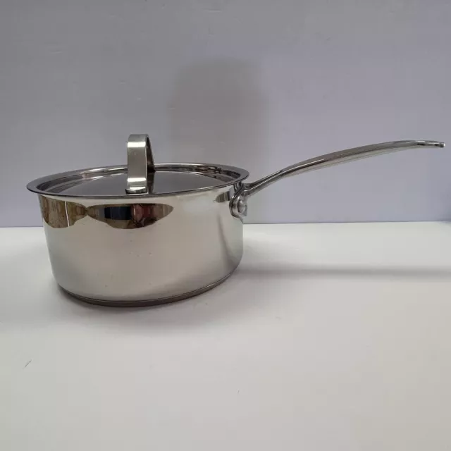 Cuisinart 4193-20 Contour Stainless 3-Quart Saucepan with Glass Cover