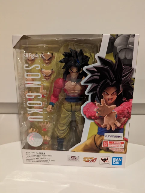 US seller BRAND NEW SS4 Super Saiyan 4 SON GOKU S.H. Figuarts Dragon Ball Z DBZ