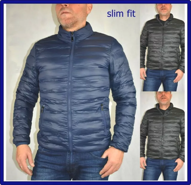 piumino 100 grammi uomo giubbotto invernale giubbino giacca antivento m l xl xxl