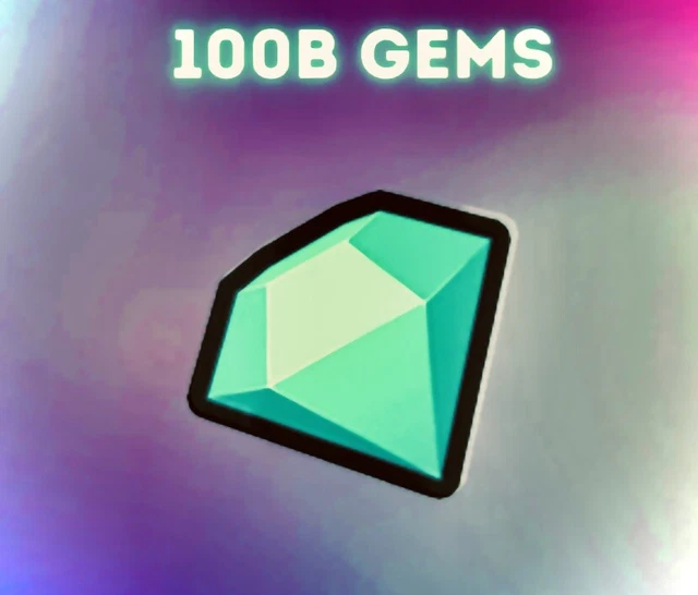 100B Gems | Pet Sim X - 100B (100 Billion) PSX Diamonds | Gems