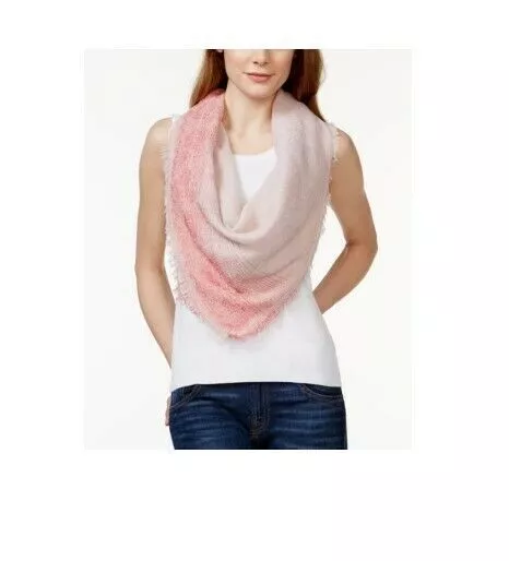 Womens Scarf Bandana Wrap Jamawar Square Shell Coral COLLECTION XIIX $38 - NWT