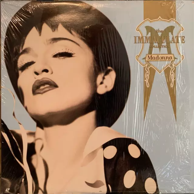 MADONNA: THE IMMACULATE COLLECTION Laserdisc EXCELLENT in SHRINK GREAT VIDEOS! MADONNA: THE IMMACULATE COLLECTION Laserdisc EXCELLENT in SHRINK GREAT VIDEOS!