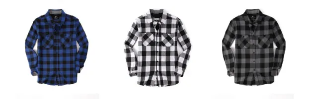 Brandit Check Shirt Maniche Lunghe Traghettatore Legno A Quadretti Uomo Camicia Flanella Karo Wood