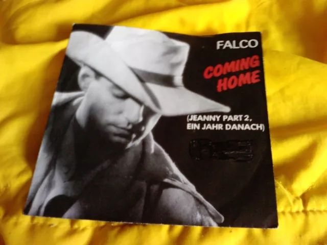 Vinyl - Falco - Coming Home, Jeanny Part 2 - Ein Jahr Danach - Single - 1986