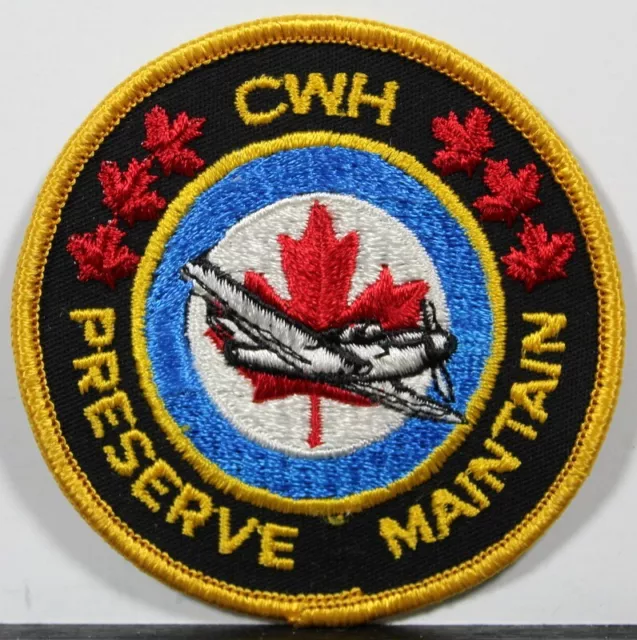 Canadian Warplane Heritage Museum Full Color Insignia Emblem Patch