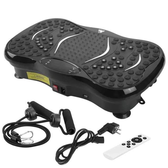 Vibrationsplatte Bluetooth Expanderbänder 150KG Sports Fitness Trainingsgerät