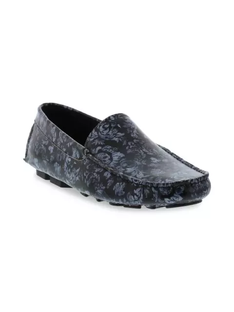 Robert Graham Floral Leather Driving Loafers MSRP $258 Size 8.5 # TSH 12 NEW