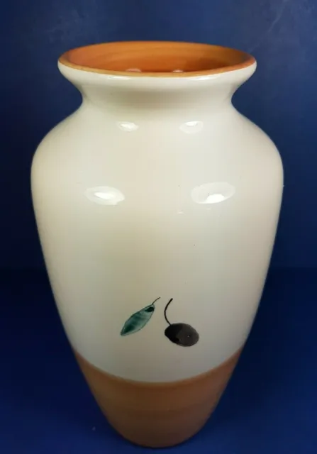 Contemporary Poole Pottery Ceramic Flower Vase - 8" Tall