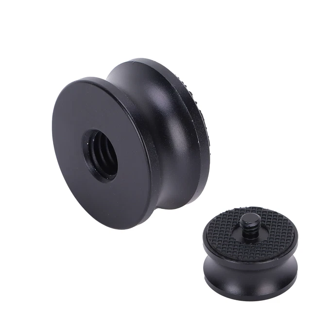 Maschio 1/4" - Femmina 1/4" Adattatore Stativo Vite Alluminio