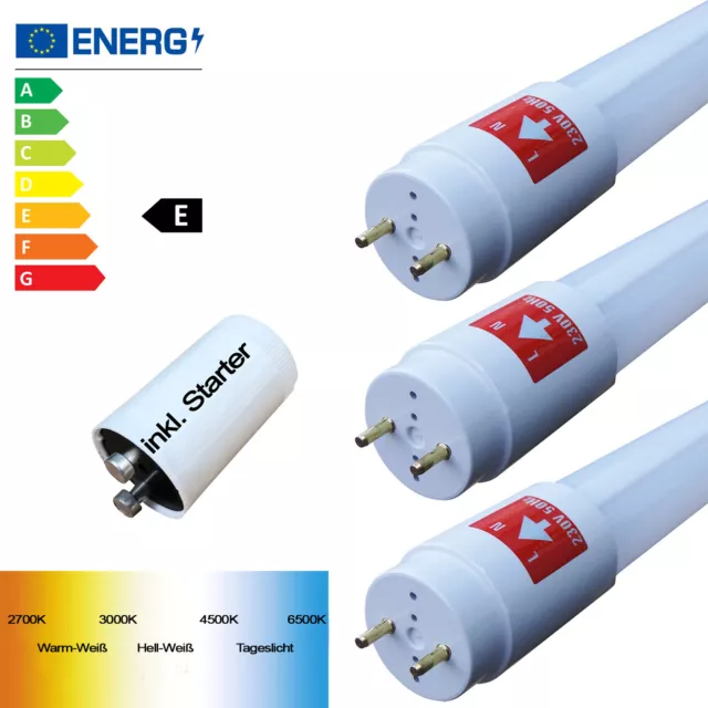 LED Röhre T8 G13 60/120/150cm Leuchtstoffröhre Tube Neonröhre Leuchte 10W - 24W