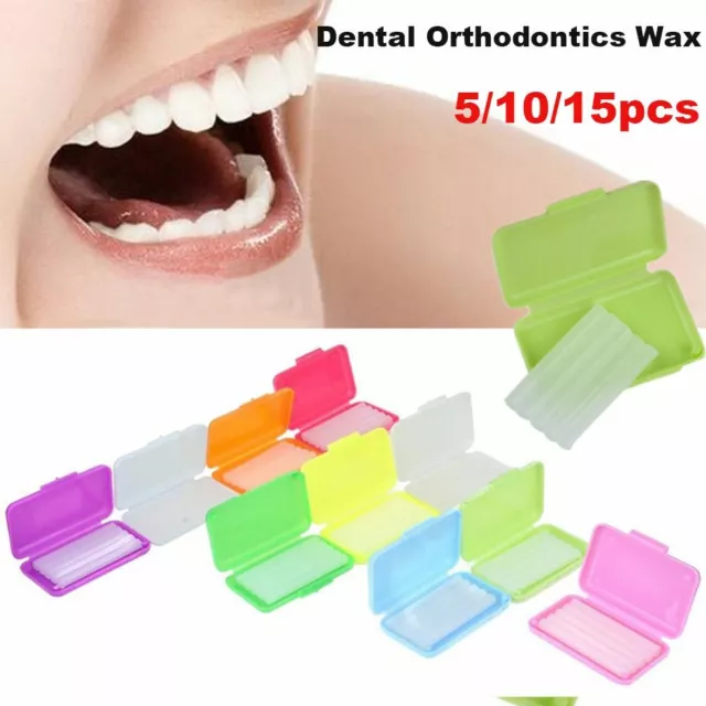 5/10/15 Pcs Orthodontic Dental Brace Wax for Ortho Care Oral Hygiene Tool*