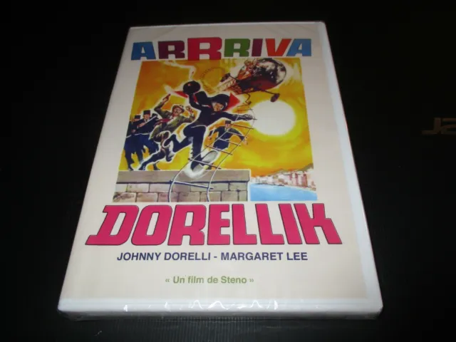 DVD NEUF "ARRRIVA DORELLIK" Johnny DORELLI, Margaret LEE / de Steno