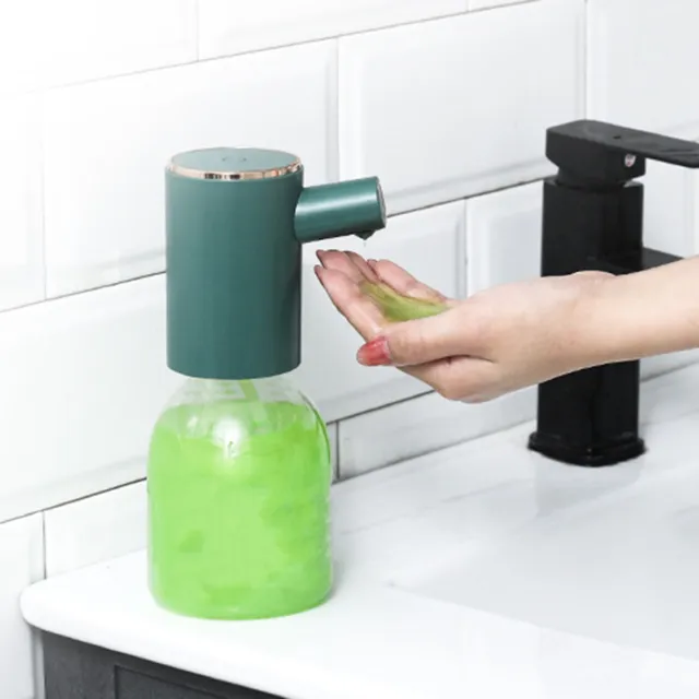 1 Set Dispensador de jabón Smart Sensing Handwashing Jabón de manos corporal impermeable