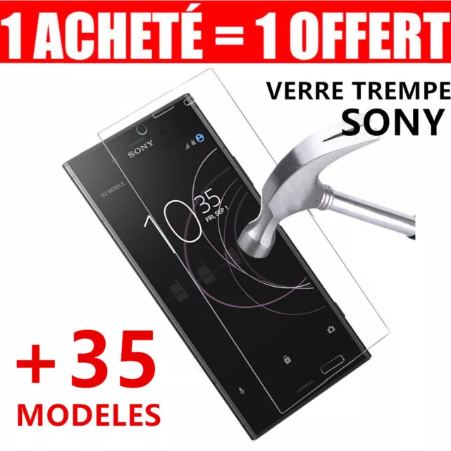 Verre Trempe Film Vitre Ecran Protection SONY XA/XA2/ULTRA/X/XZ/L2/Z3/Z5/COMPACT