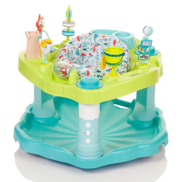 Exersaucer Evenflo Entertainer Seaside Splash Activity Center