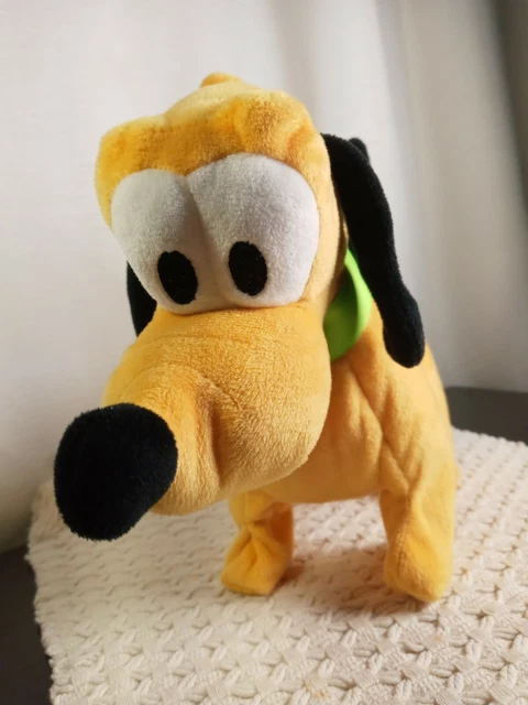 DISNEY BABY PLUTO Animated Walking Barking And Wags Tail Pet Read 