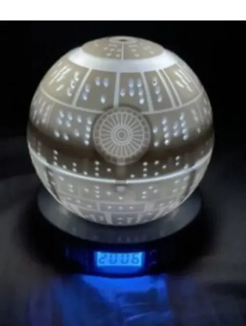 Alarm Clock STAR WARS: DEATH STAR With Light Up function New With Box.