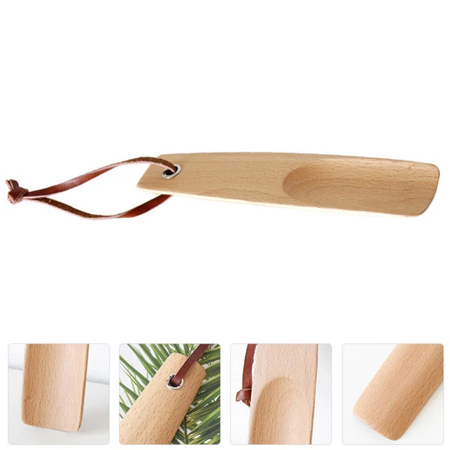 Chausse-Pied en Hêtre Naturel 70 cm - Longueur Extra pour Bottes