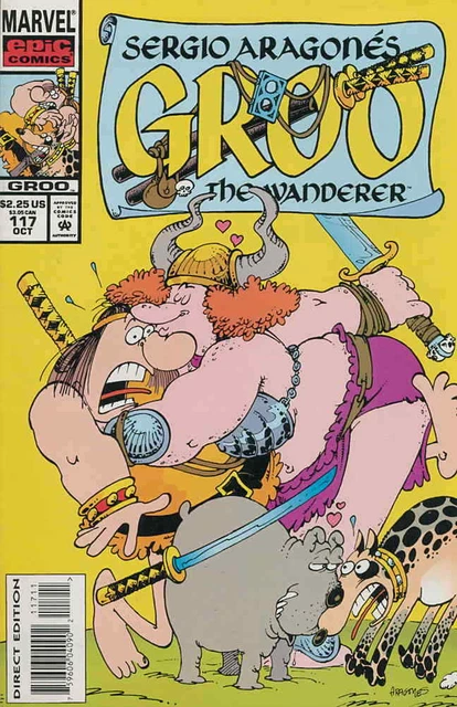 Groo the Wanderer #117 VG; Epic | low grade - Sergio Aragones - we combine shipp