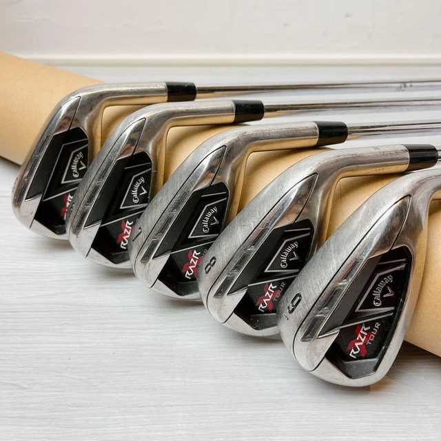 Set De Fers De Golf Callaway RAZR X Tour - 6 Pièces (5-PW) - Droitier - Acier - Occasion