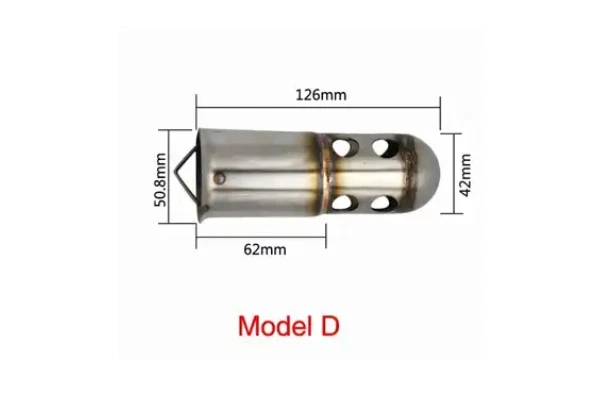 DB Killer Schalldämpfereinsatz 51mm Typ D 126x42mm db eater