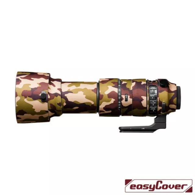 EasyCover Lens Oak Brown camouflage pour Sigma 60-600mm 4.5-6.3 DG OS HSM Sports