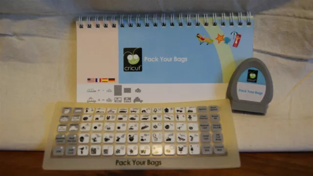 Cricut Cartridge - PACK YOUR BAGS - Gently Used - No Box