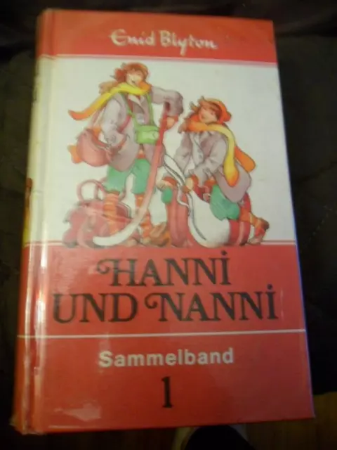 Enid Blyton Hanni und Nanni Sammelband 1 - guter Zustand