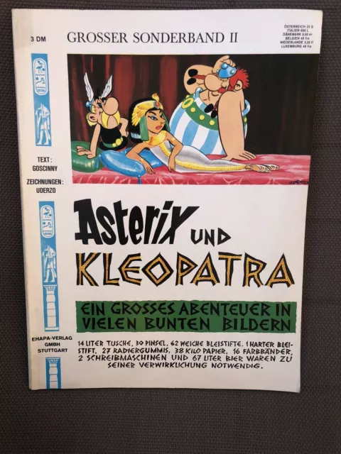 Grosser Sonderband II  -- Asterix und Kleopatra -- Ehapa Verlag 1968