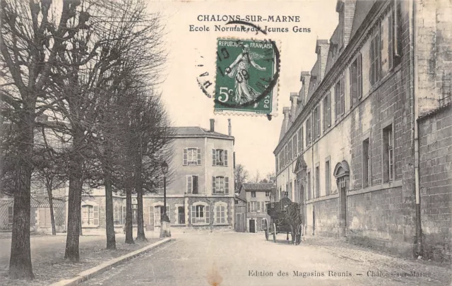 51-Chalons Sur Marne-Ecole Normand De Jeunes Gens-N°6029-D/0179