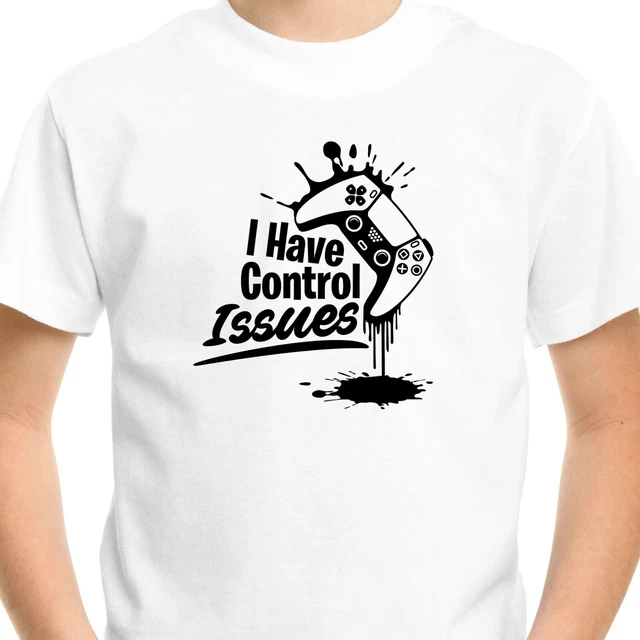 GAMER T-SHIRT Funny Adult Men Kids Boys Tee Top Gaming Game t shirt V4