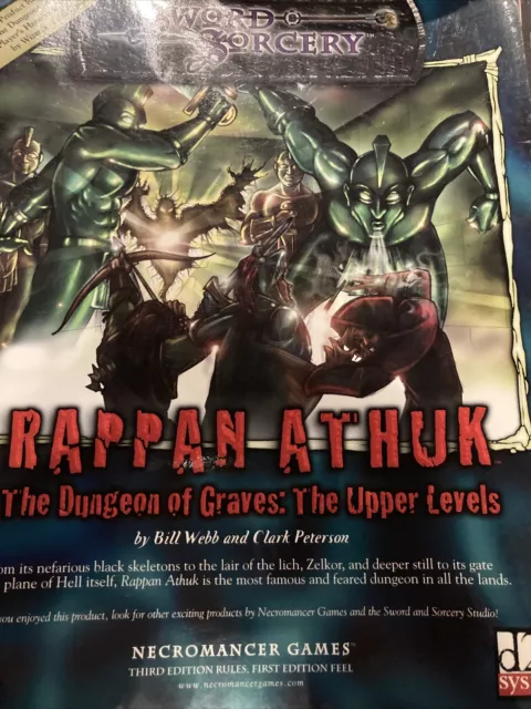 Rappan Athuk: The Dungeon of Graves--The Upper Levels (Sword & Sorcery)