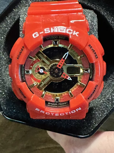 Casio Gshock Collaboration Marvel Iron Man Hot Selling Red GA110 Series