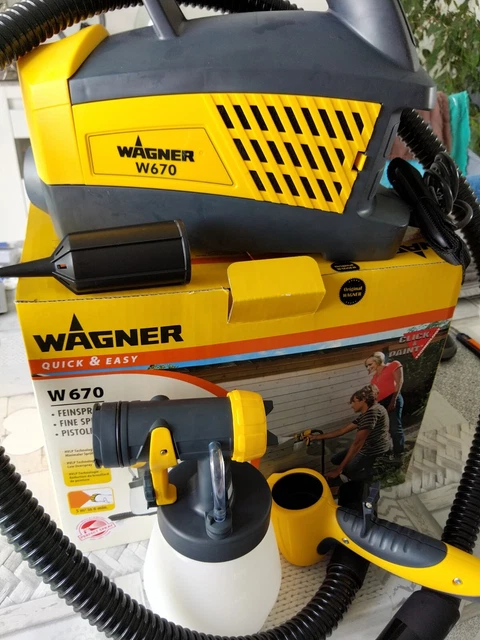 pistolet peinture électrique Basse Pression  Wagner  W670