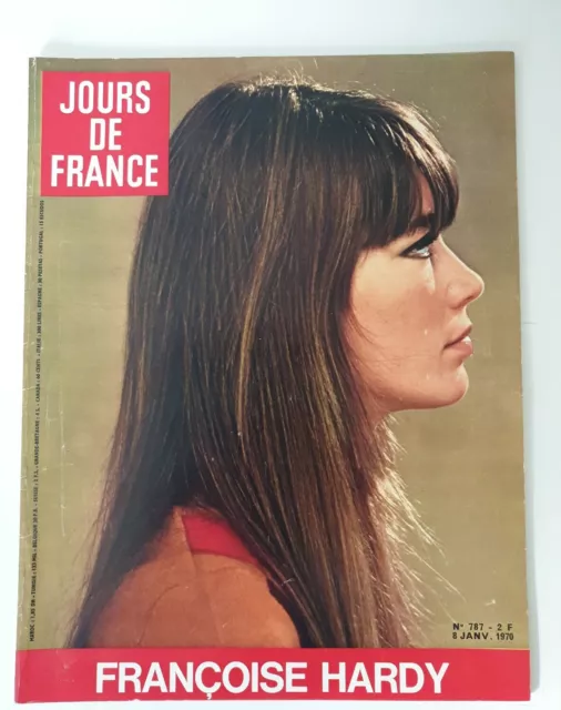 ☆JOURS DE FRANCE ☆ 787 / 8.1.1970 ~ Françoise Hardy / Belmondo / Ringo Starr
