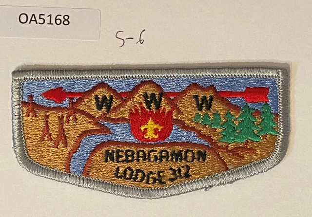 Boy Scout OA 312 Nebagamon Lodge Flap S6
