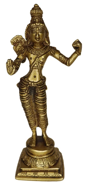 Luxury Sitting Buddha Statue (10 Inch) – Black Marble with Golden Plate Detailing | Elegant Home Decor Idol