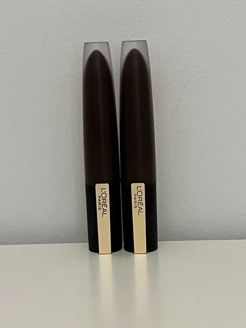 L'Oreal Paris Rouge Signature mancha labial mate duradera 432 I Dare lote de 2