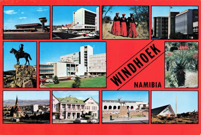 Namibia - Windhoek - Afrika -  Karte gelaufen 1991